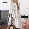 Casual O Neck Loose Party Dress