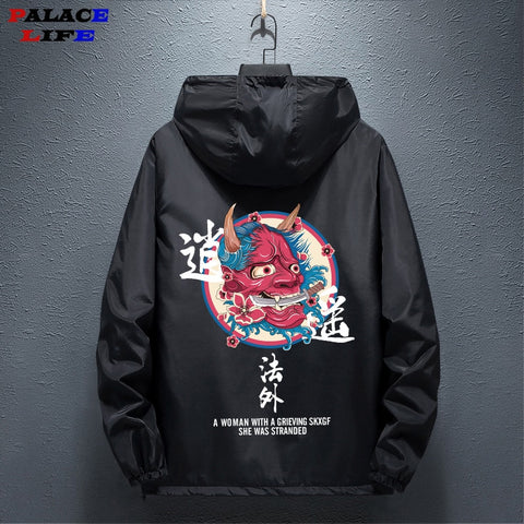 Hip Hop Windbreaker Jackets