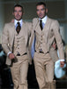 Black Jacquard Jacket Men Suit Slim Fit
