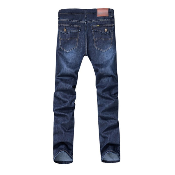 Men's Casual Autumn Denim Cotton Hip Hop Loose Work Jeans