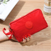 Solid Color 3 Layer Canvas  Wallet