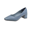 Women Spring Square High Heels