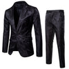 2Pcs Mens Blazer Suit Slim Fit
