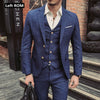 Men's Plaid Formal Business Suit
