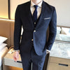 Men's Plaid Formal Business Suit