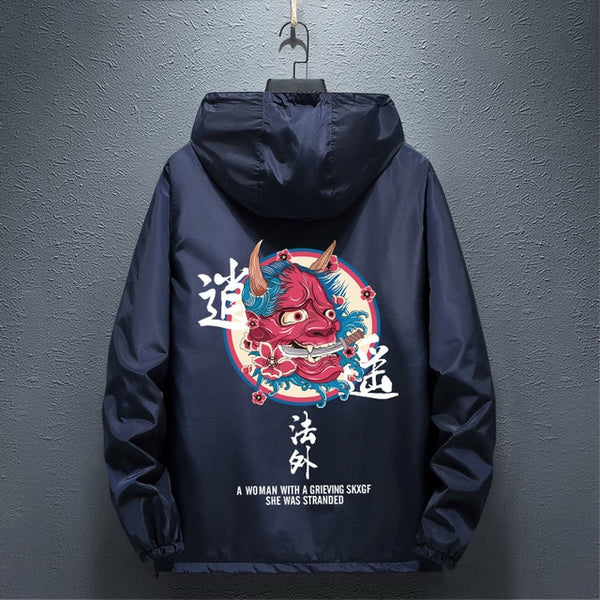 Hip Hop Windbreaker Jackets