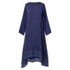 Autumn Long Sleeve Pacthwork Sundress