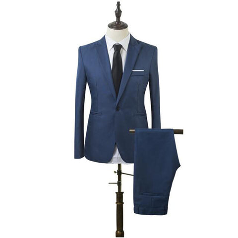 2 Pcs Mens Suit