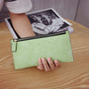 Leather Zipper Cutch