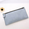 Leather Zipper Cutch