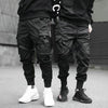Hip Hop Boy Multi-pocket Elastic Waist Design Harem