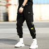 Hip Hop Boy Multi-pocket Elastic Waist Design Harem