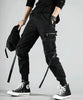 Hip Hop Boy Multi-pocket Elastic Waist Design Harem