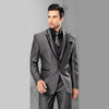 grey 3 pieces Mens Suit