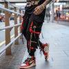 Hip Hop Black Cargo Trousers