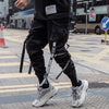 Hip Hop Black Cargo Trousers