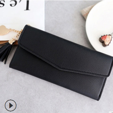 Pu Leather Clutch Money Bag
