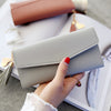 Pu Leather Clutch Money Bag