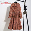 Vintage Print Flowers A-Line Dress