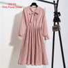 Vintage Print Flowers A-Line Dress