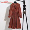 Vintage Print Flowers A-Line Dress
