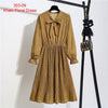Vintage Print Flowers A-Line Dress
