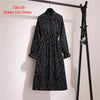Vintage Print Flowers A-Line Dress