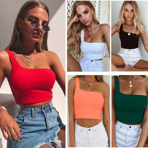 Cool One Shoulder Tops