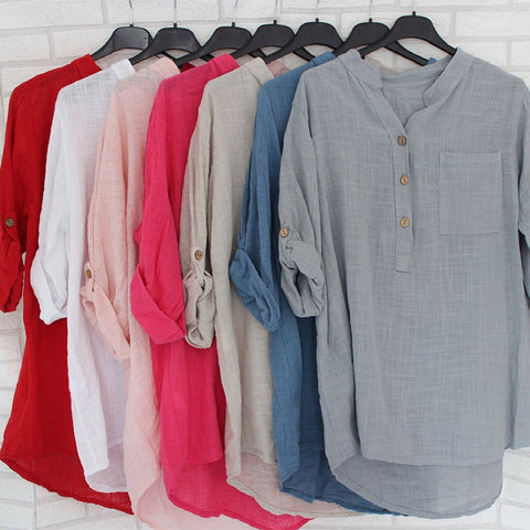 Summer Spring Loose Top Female
