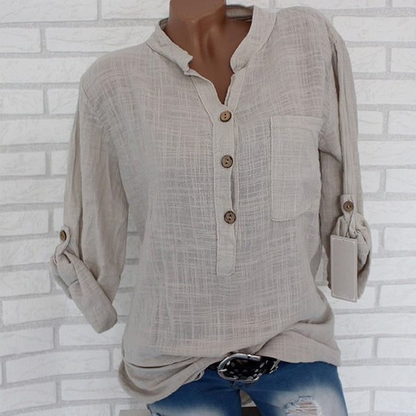 Summer Spring Loose Top Female