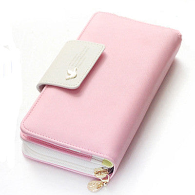 Leather Zipper Handbag